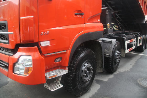 ODM รถบรรทุกขยะภาระหนัก 8x4 276kW สําหรับการก่อสร้าง