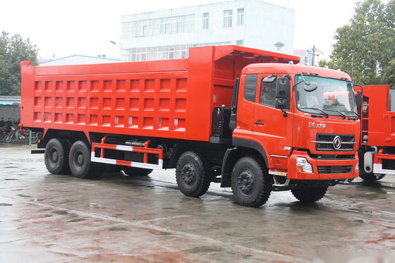 ODM รถบรรทุกขยะภาระหนัก 8x4 276kW สําหรับการก่อสร้าง
