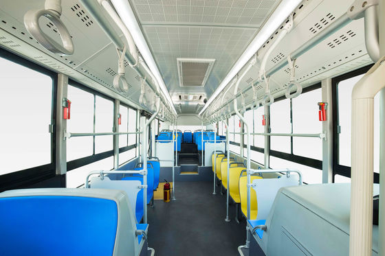 OEM New Energy EV City Bus 90 ผู้โดยสาร ระยะทาง 350 กม.