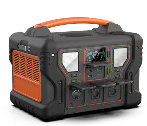 สถานที่พลังงานลิเดียมแบบพกพากลางแจ้ง 1000W Li Ion LifePO4 แบตเตอรี่หลายฟังก์ชัน