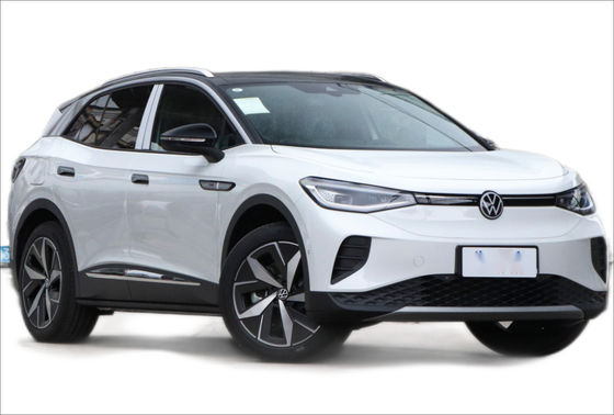 VW Id 4 โครสซ์ อิเล็กทริก รถยนต์ SUV รุ่น EV ครบถ้วน มูนสโตน สีเทา 425KM
