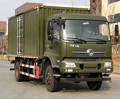 รถบรรทุกของ Dongfeng 154kw สําหรับการจัดส่ง 89KM / h