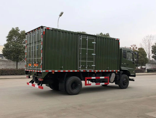 รถบรรทุกของ Dongfeng 154kw สําหรับการจัดส่ง 89KM / h
